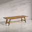 Ensemble de salle à manger extensible en bois de pin massif Fahrettin-87114450