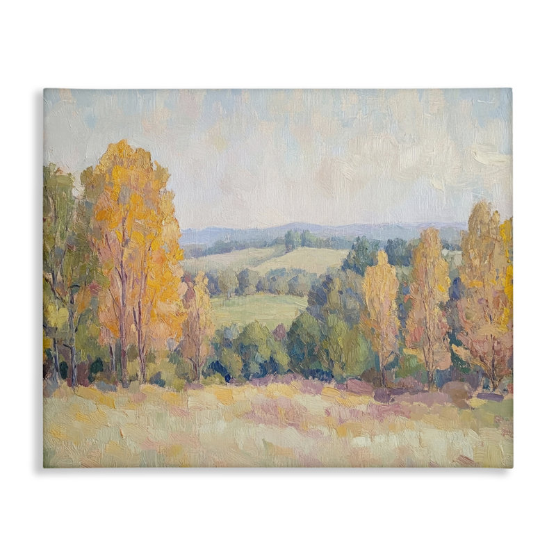 «Countryside in Autumn», conception par Petal Prints Design, H 16 po x l 20 po