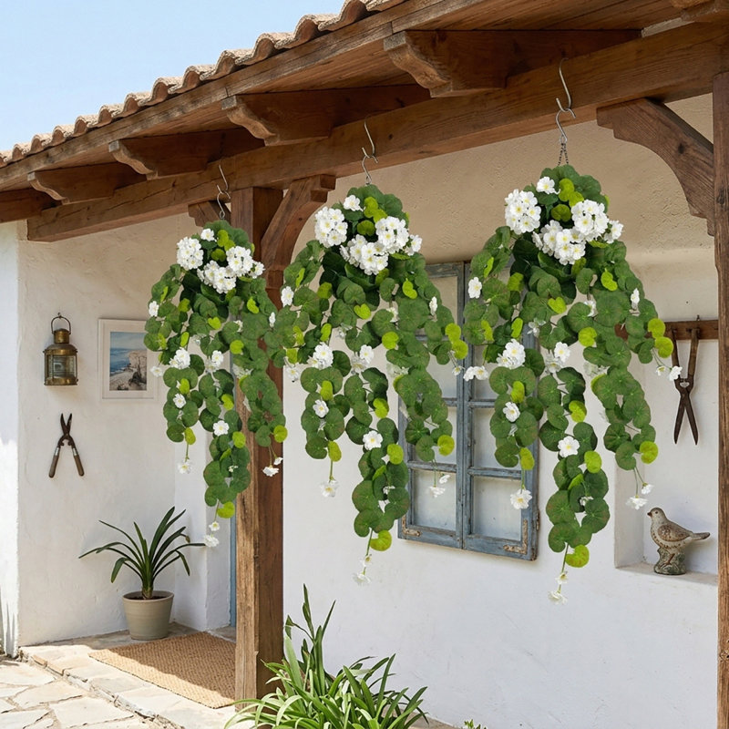 Guirlande Teardrop, Blanc