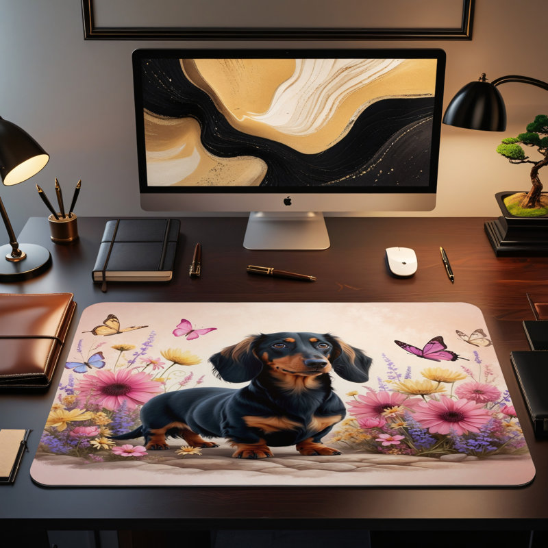 Polyester Desk Pad, 23.6x13.8