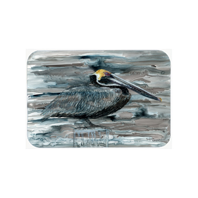 Caroline's Treasures Pelican Glass Cutting Board