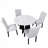 5-Piece Round Dining Table Set-1264107265-1264107267