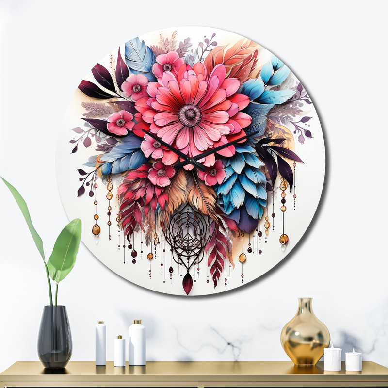 Metal Wall Clock, Extra Large