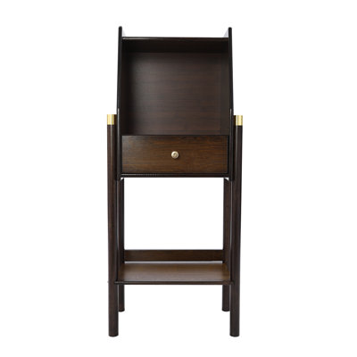 Jamequa 3-Tier Bamboo Bookshelf