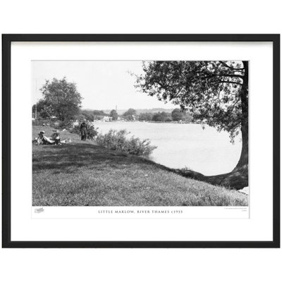 Little Marlow, River Thames C1955 by Francis Frith - Single Picture Frame Print