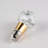 LED Solid Crystal-Style Glass Bulb, 3000K Warm White, E26/27 Medium Base Bulbs 1-Pack (Base not included)-121723586