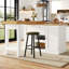 197 cm W Kitchen Island with-745217104