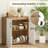 Sideboard Buffet Cabinet with Storage Kitchen Accent Storage Cabinet with Adjustable Shelf