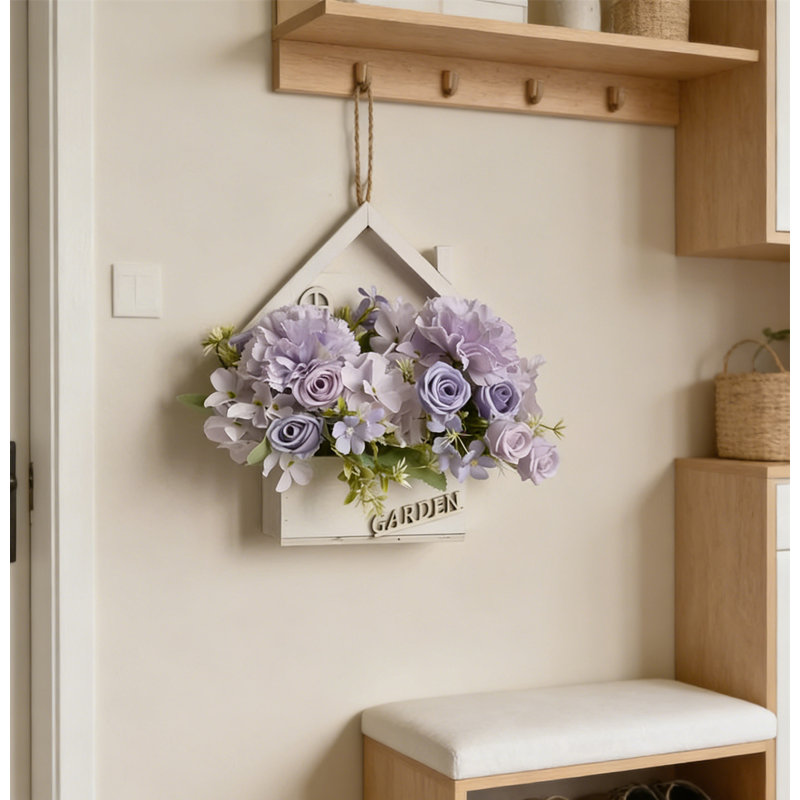 Wall-Mounted Artificial Flower