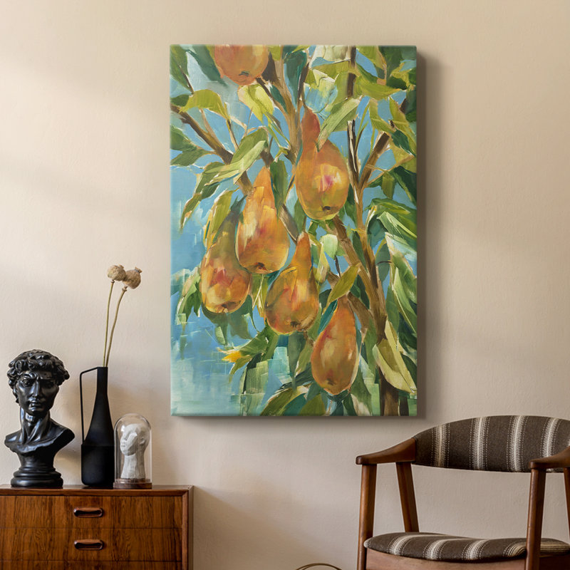 Dans un poirier - galerie Cavas sur mesure, H 18 po x l 12 po