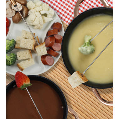 Vevor 3 qt. Stainless Steel Fondue Set