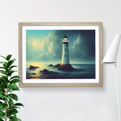 Mesmerising Lighthouse - Single Picture Frame Print