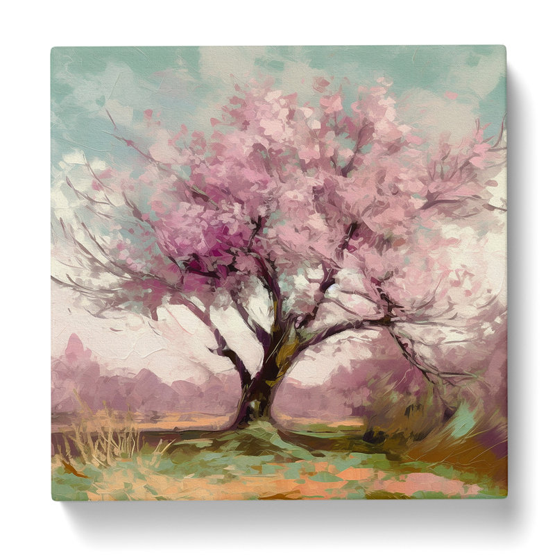 Cherry Blossom Tree Post-Impressionism No.2 - Print