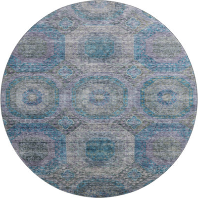Premium Machine Washable Jeske AMF1221 Geometric Rug