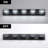 Jaqueria 5 - Light LED Bath Bar