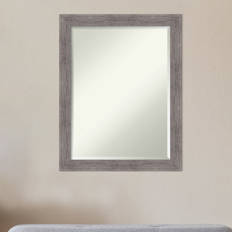 Eliakim Flat Wall Mirror, 27.38" x 21.38"