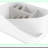 ElegancePro White Cosmetic & Accessory Organizer