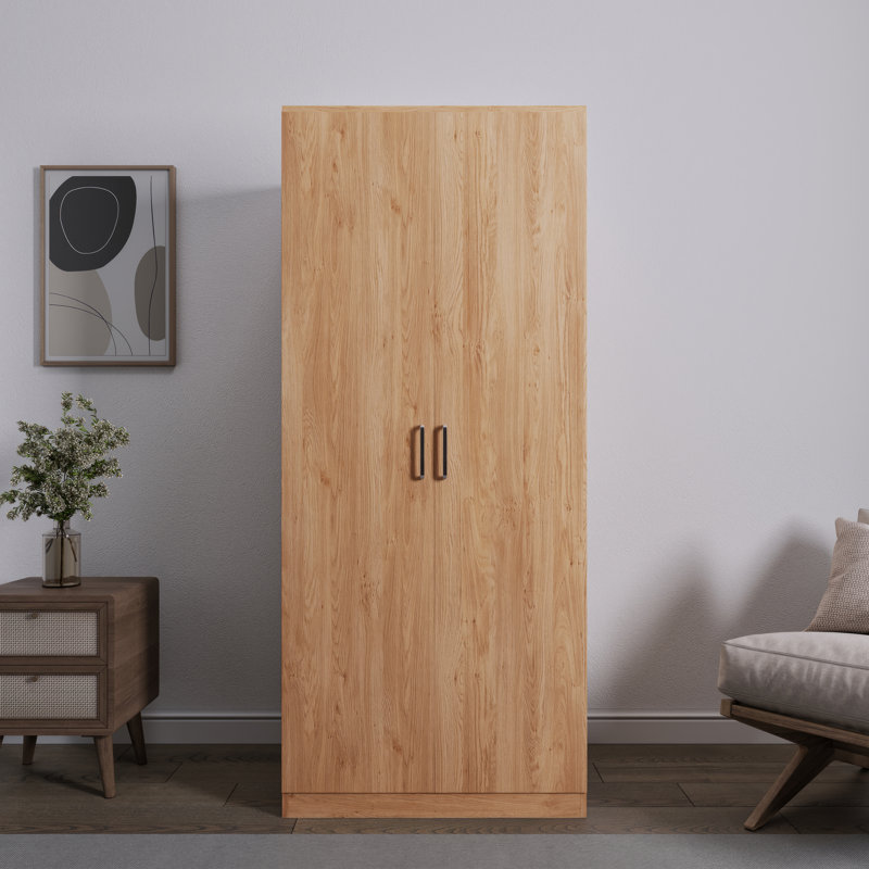 Sumrah 2 Door Wardrobe, Brown