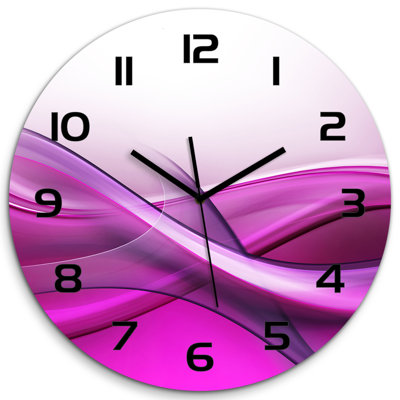Jula Glass Wall Clock