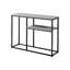 Accent Table, Console, Narrow,  Storage Drawer, Laminate, Metal, Contemporary,-1558082296-1558082297