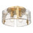 Kourtney Glass Flush Mount-689756196