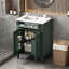 Meuble-lavabo de 24 po d'inspiration française avec lavabo en céramique et portes à fermeture en douceur-1525824520