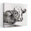 Tête de vache, art mural rétro rétro-1269236797