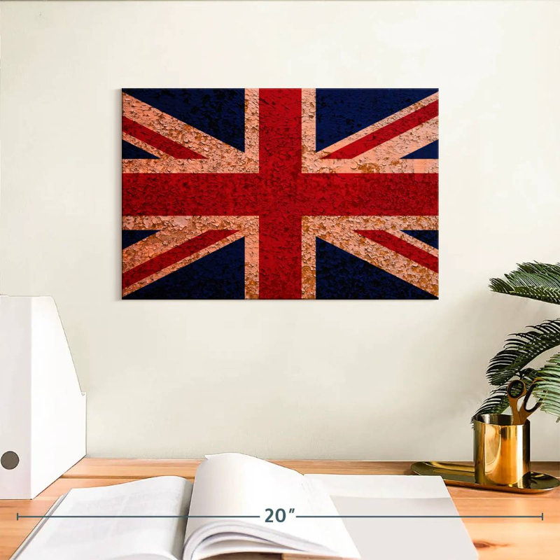Borges Great Britain Flag, 8" H x 12" W