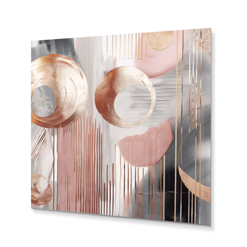 Whispers Of Marble V - Abstract Marble Wall Art, 23" H x 23" W x 1" D