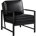 Black Faux Leather