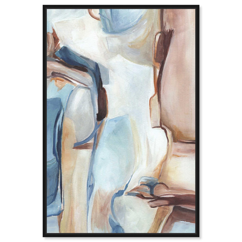 «Harmony's Quest», reproduction d'art sur toile par Art Remedy, Cadre noir, H 16 po x l 11 po