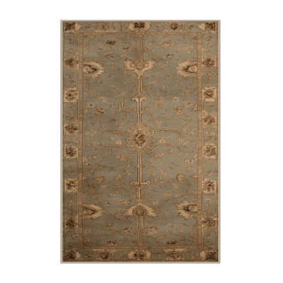 Machine Washable French Beige Area Rug