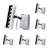5cct Led Recessed Linear Light Dimmable With J-box, Grille Anti-glare