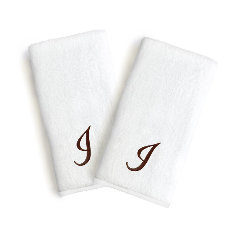 Soft Twist Hand Towel, Letter: I