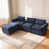 Blue Chenille
