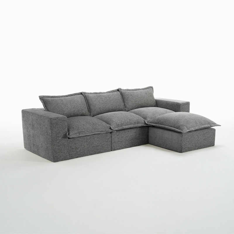 4 Seater Seating Component, Grey