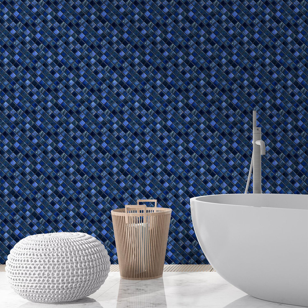 Metallic Self Adhesive Tile Stickers 15cm x 15cm