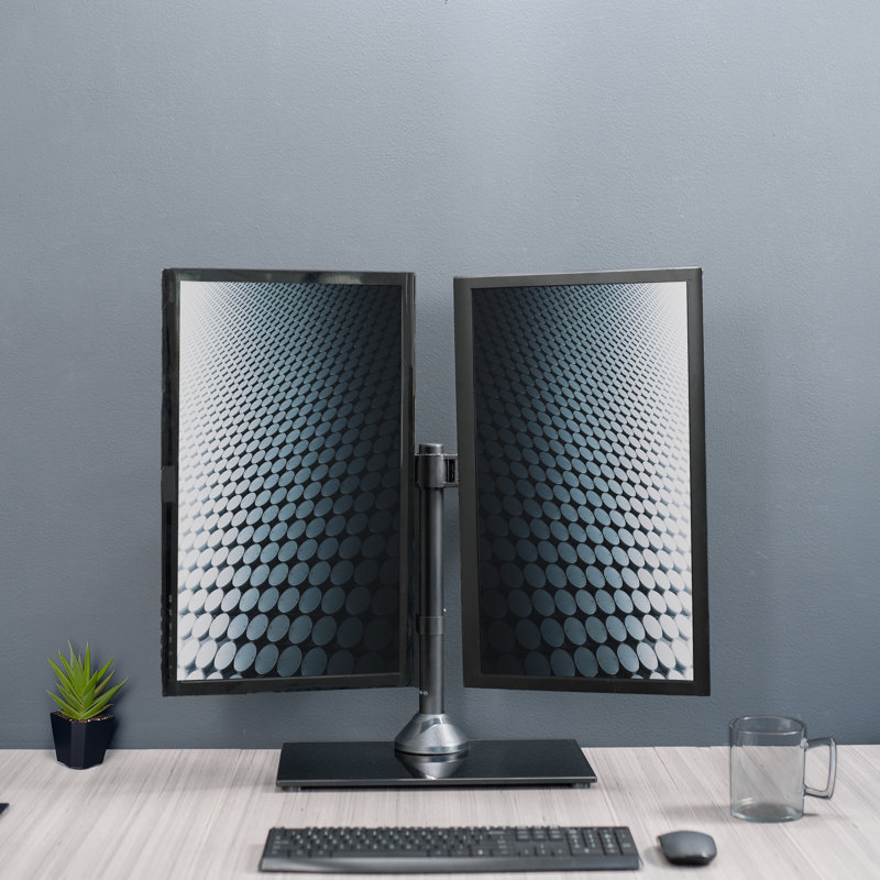 Support de bureau double