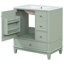 Meuble-lavabo avec lavabo, tablette et tiroirs-736150109-736150097