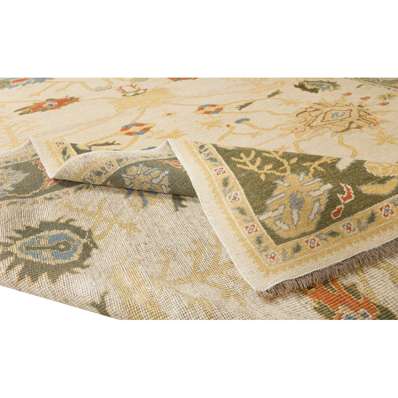 Tapis turc noué à la main 100% laine