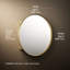 Verdera 24 in Round Framed Medicine Cabinet, Surface Mount or Recessed-1840685304