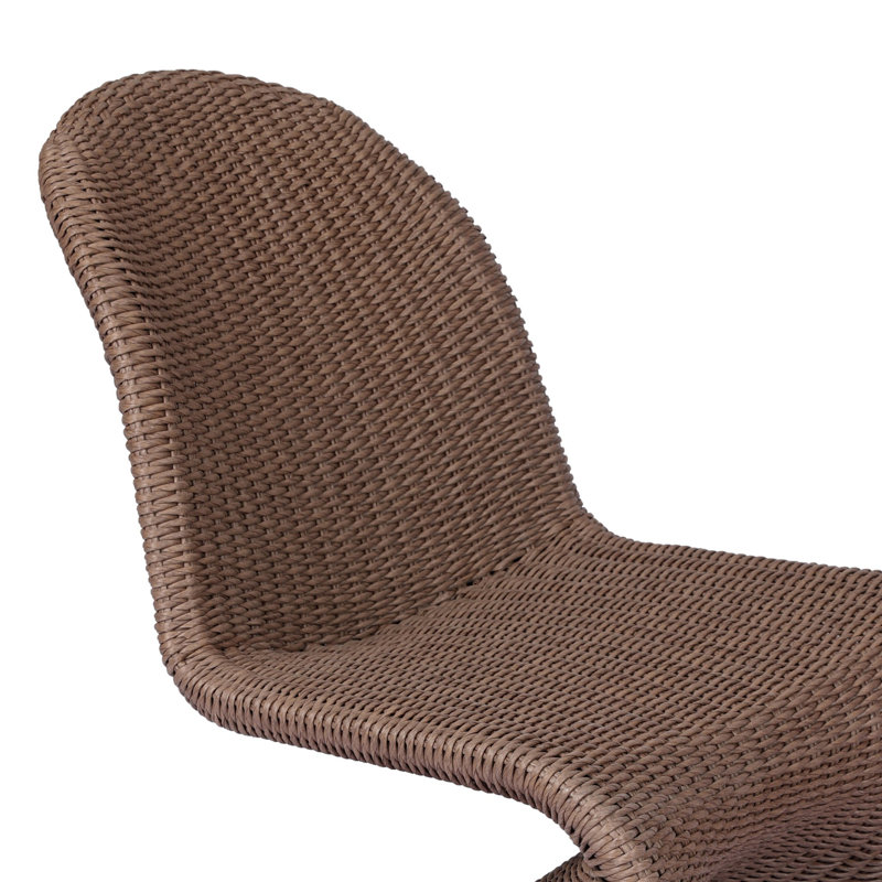 Portia Patio Chair, Tanned Weave