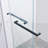 Frameless Double Sliding Tub Shower Door