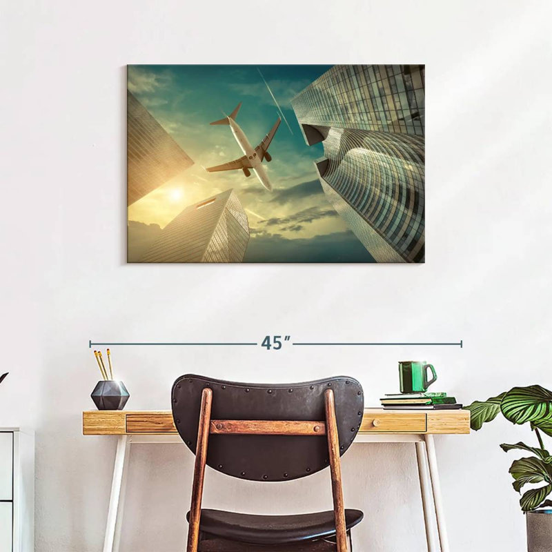 Mehar High Flight Aircraft, 24" H x 36" W