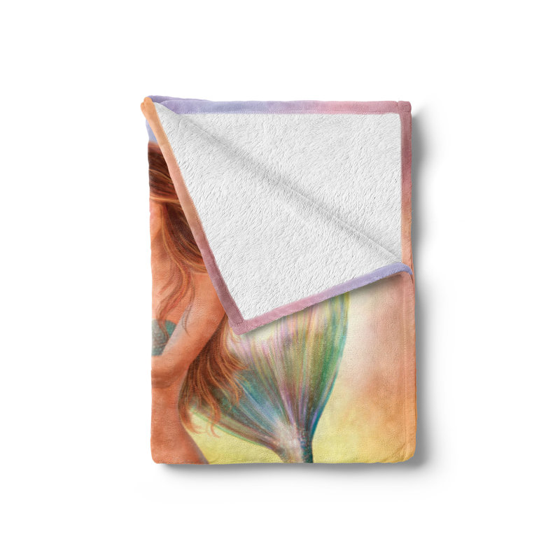 Hand Woven Throw Blanket, 50" x 70"