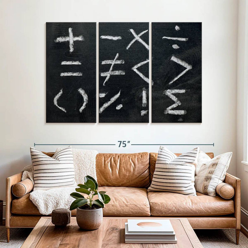 Keiri Mathematics, 24" H x 38" W
