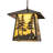 20" Square Stillwater Tall Pines Pendant