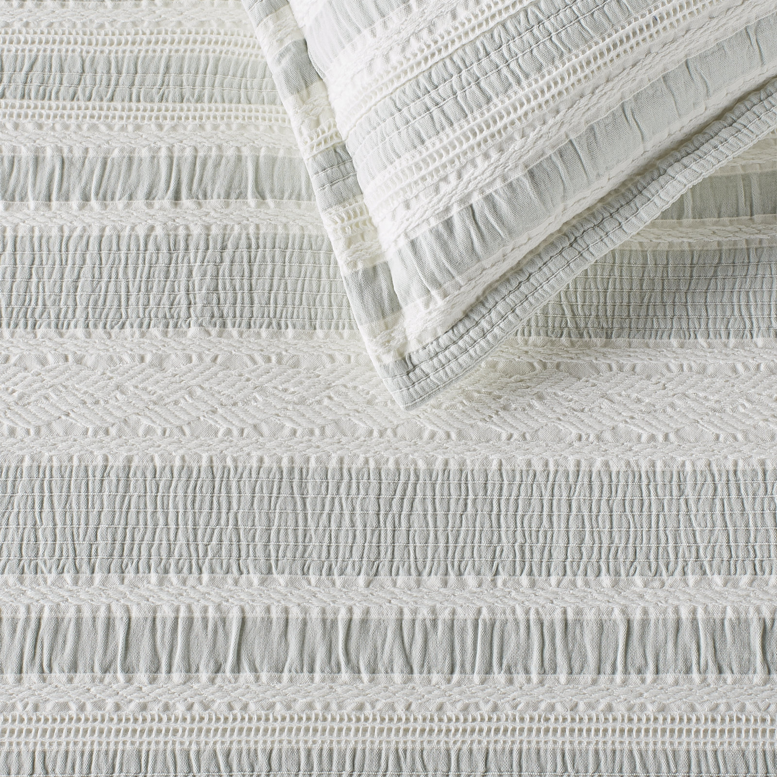 Cambria Cotton Shams, Standard/Twin