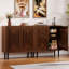 Buffet 59 po avec portes et tablettes réglables-1398250941