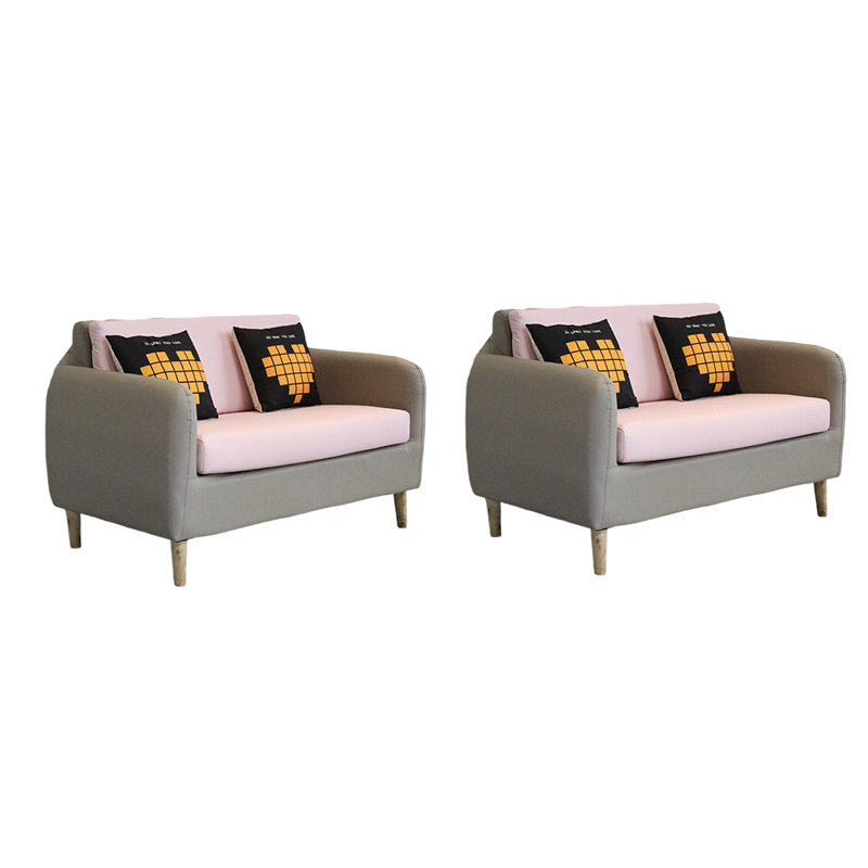 Merliah, Similicuir gris / rose